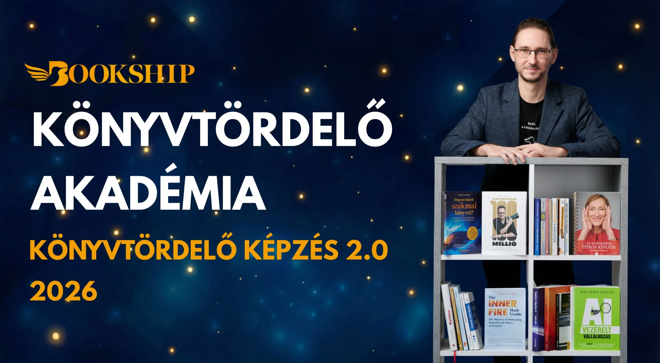 Bookship Profi Könyvtördelő Képzés 2026