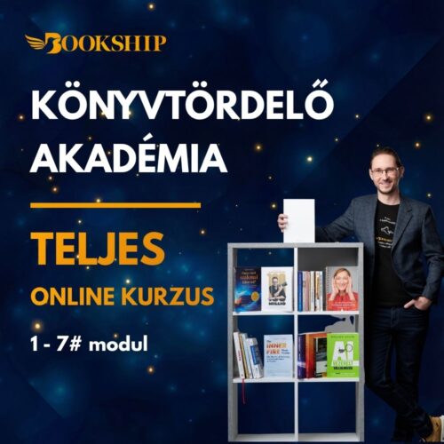 Könyvtördelő Akadémia | TELJES ONLINE KURZUS